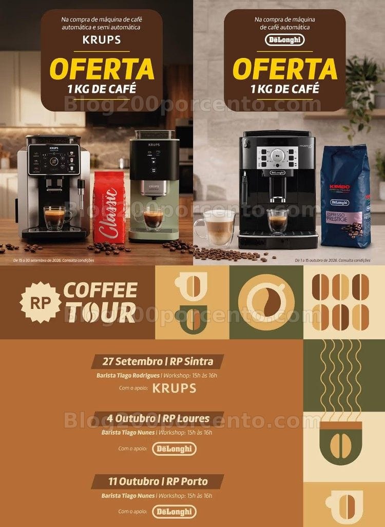 Antevisão Folheto RADIO POPULAR Especial Café Promoções até 15 outubro